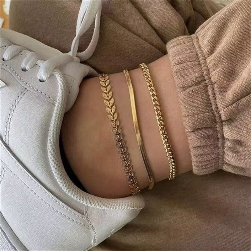 Nessa Anklet Set