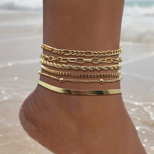Beach Anklet Set